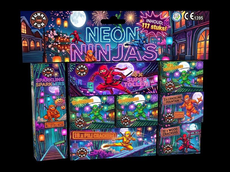 75 Neon Ninjas