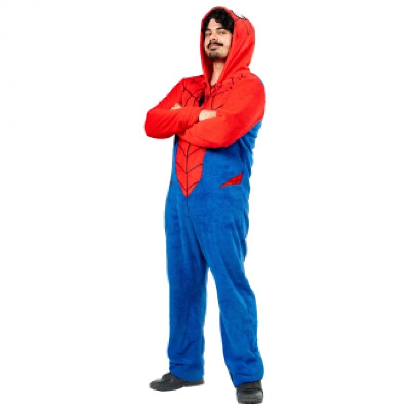 Adult Onesie Spiderman Size L