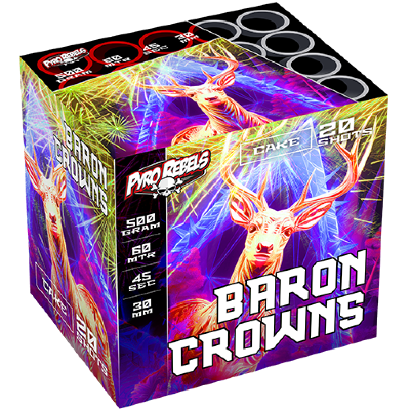 Baron Crowns 20 schots