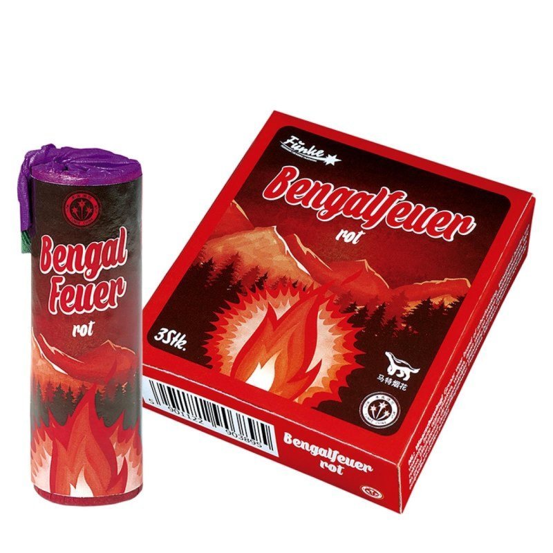 Bengalfeuer Rot