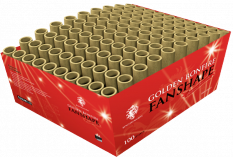 Golden Bonfire Fanshape