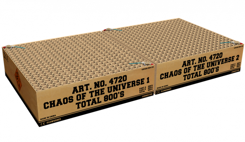 BredaVuurwerk's CHAOS OF THE UNIVERSE 800 shots