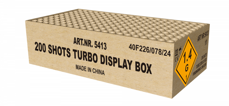 200 Shots Turbo Display Box