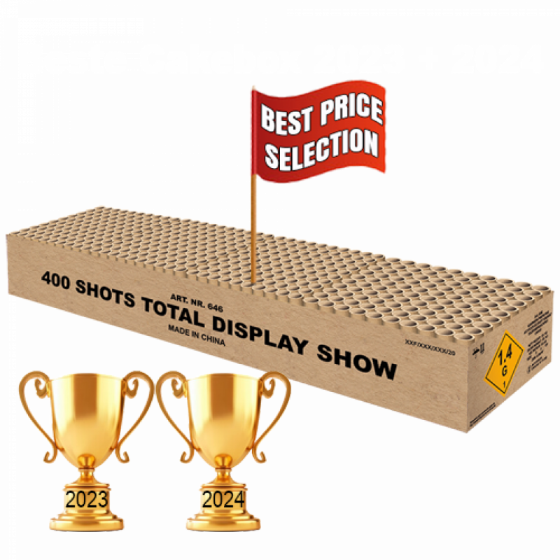 400 Shots Total Display Show