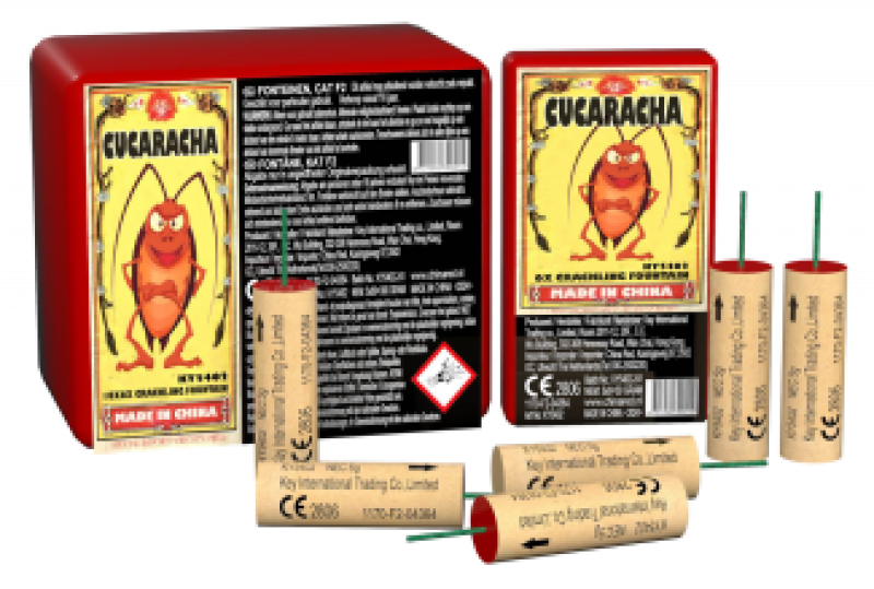 BROOD CUCARACHAS 10 X 6 STUKS