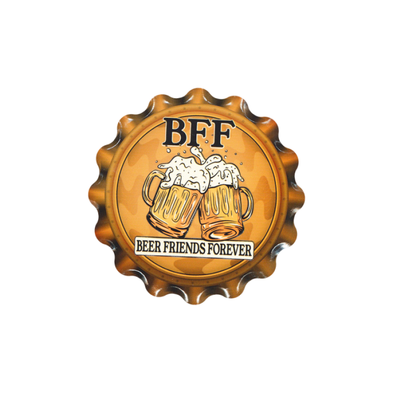 Cap coaster - BFF