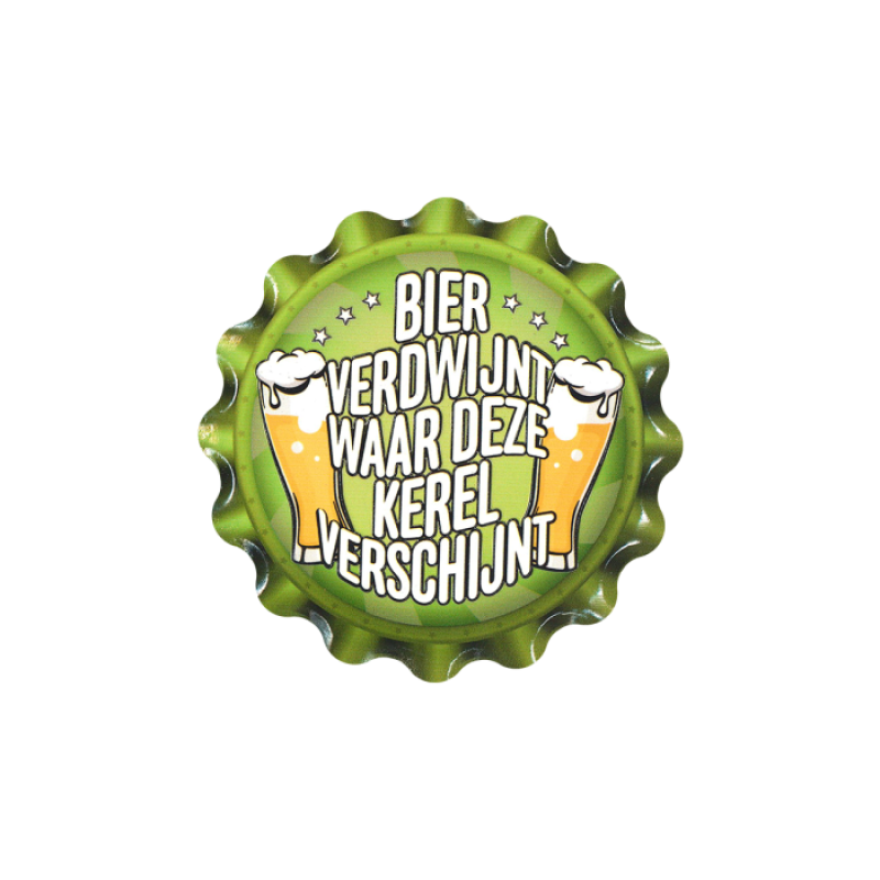 Cap coaster - Bier verdwijnt