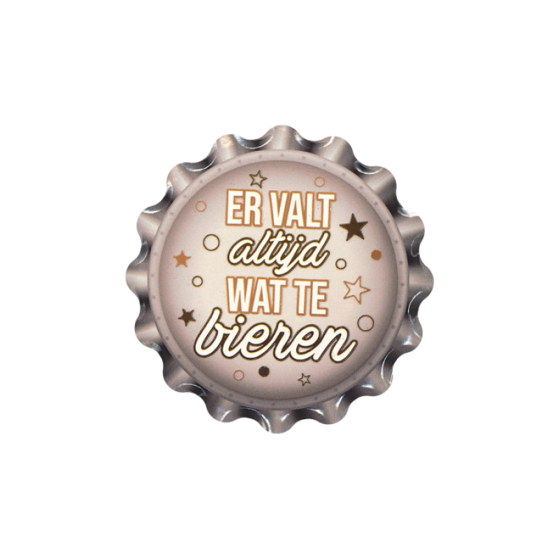 Cap coaster - Er valt altijd iets te bieren