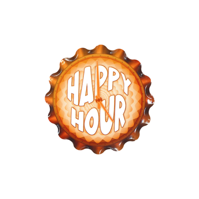 Cap coaster - Happy hour