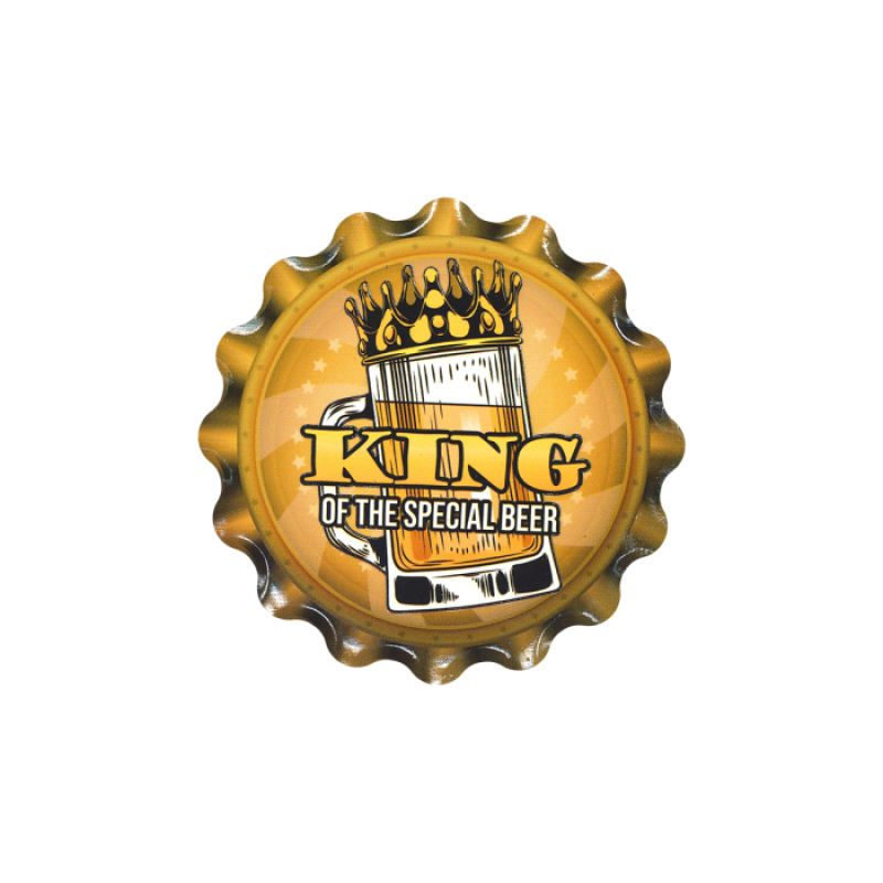 Cap coaster - King special beers