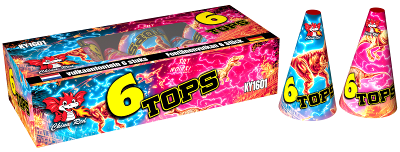 6 Tops 6 fonteintjes