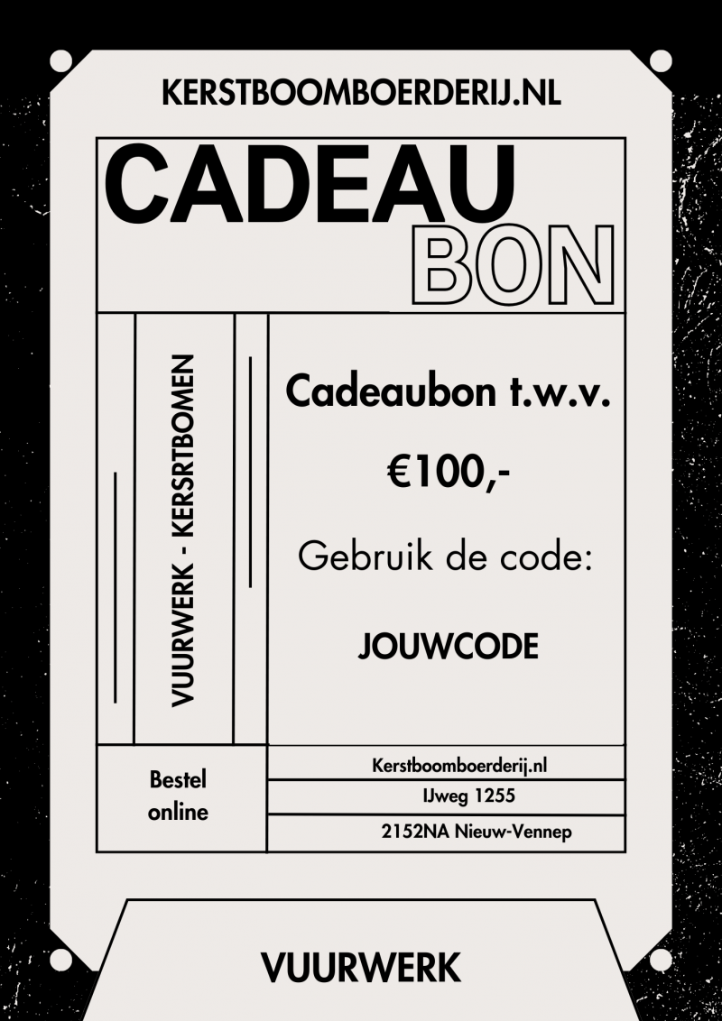 Cadeaubon €100,-