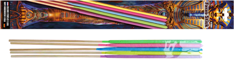 Farao Sticks, 5 gekleurde sterren