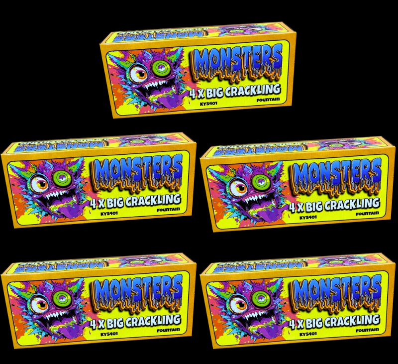 monsters 5 pakjes