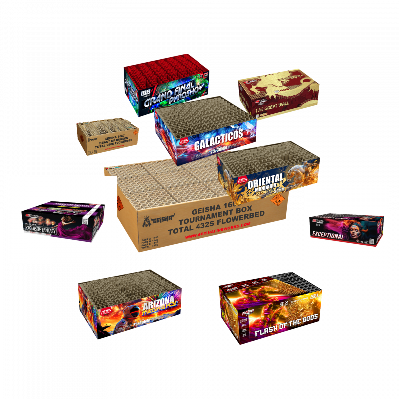 Combideal 8004 10X Flowerbed (zwaarste uit assortiment))