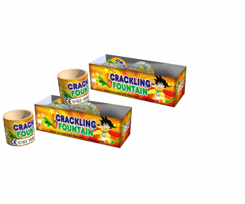 1 + 1 Crackling fountain