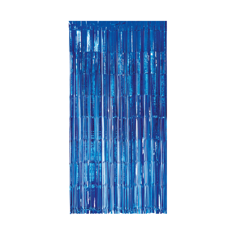 Deurgordijn Folie Donder Blauw - 2 bij 1 meter