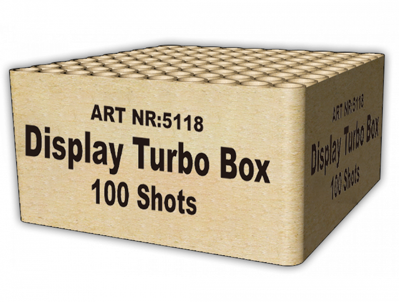 Display Turbo Box 100 Shots