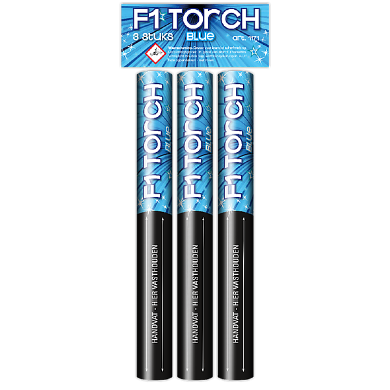 F1 Torch Blauw