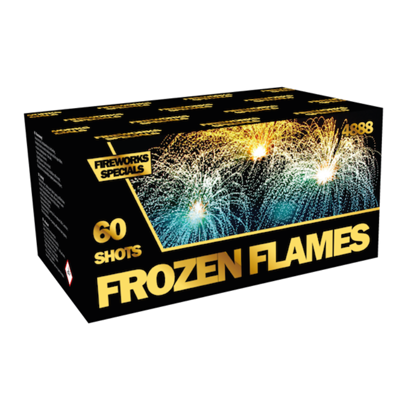 Frozen flames