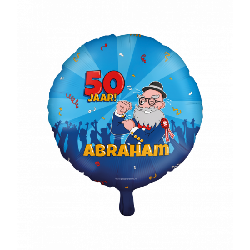 Folie ballon - Abraham cartoon