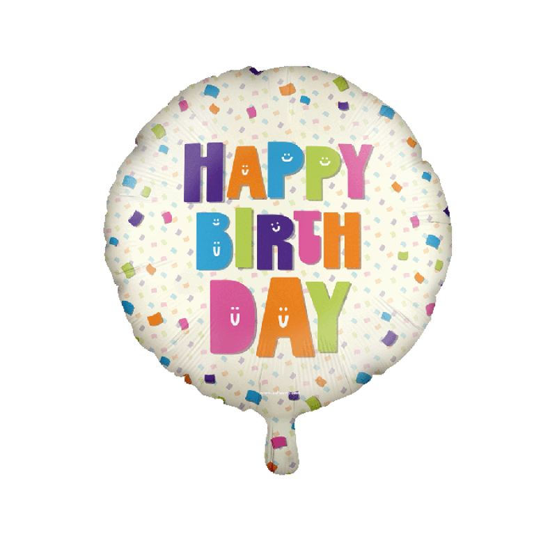 Folie ballon - Happy birthday