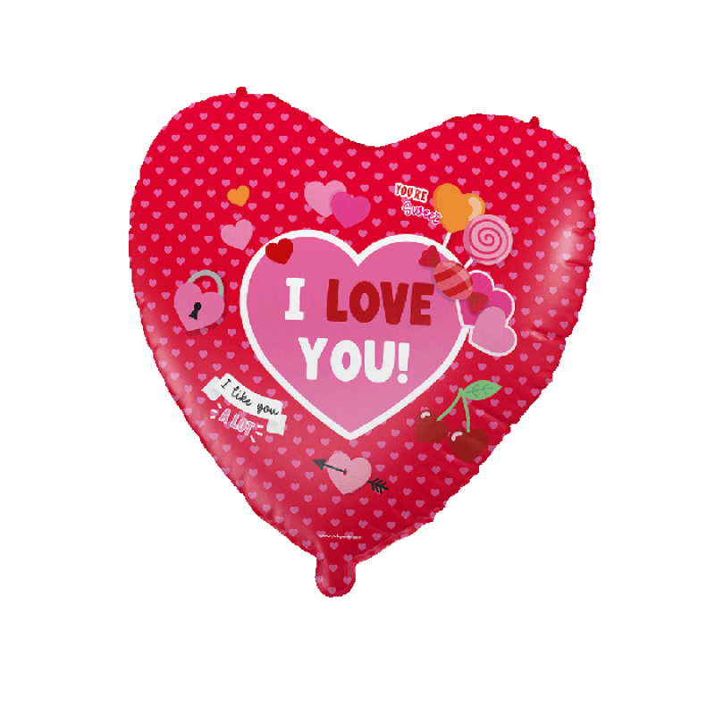 Folie ballon - I love you