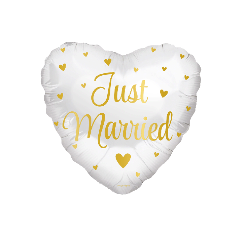 Folie ballon - Just Married