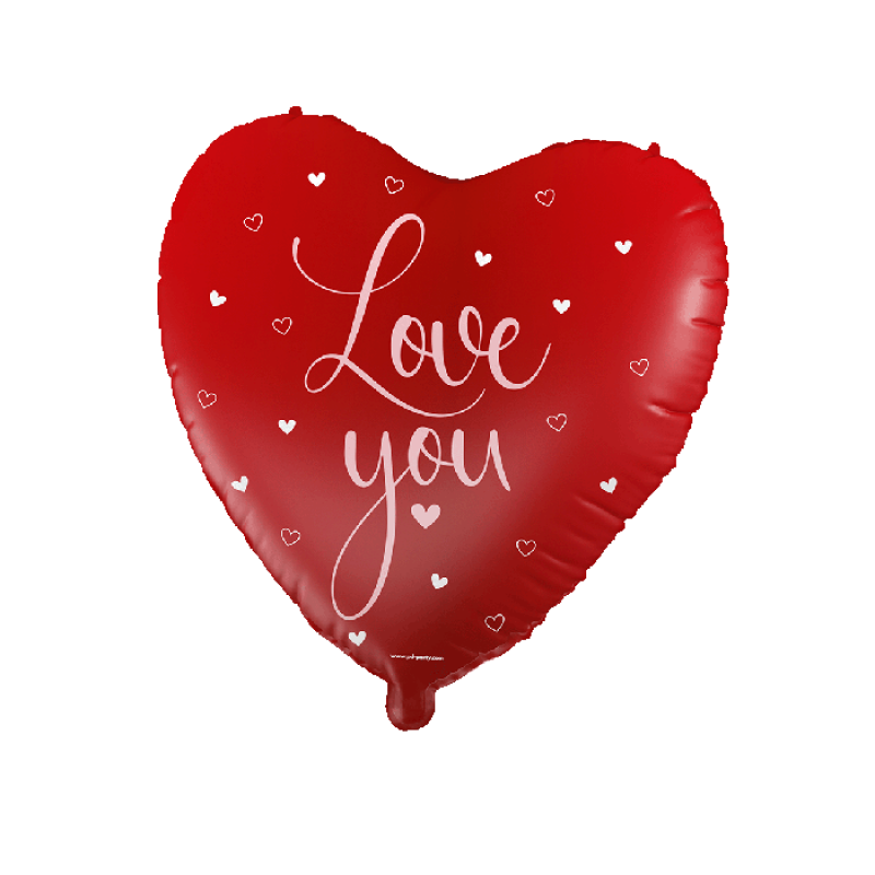 Folie ballon - Love you red