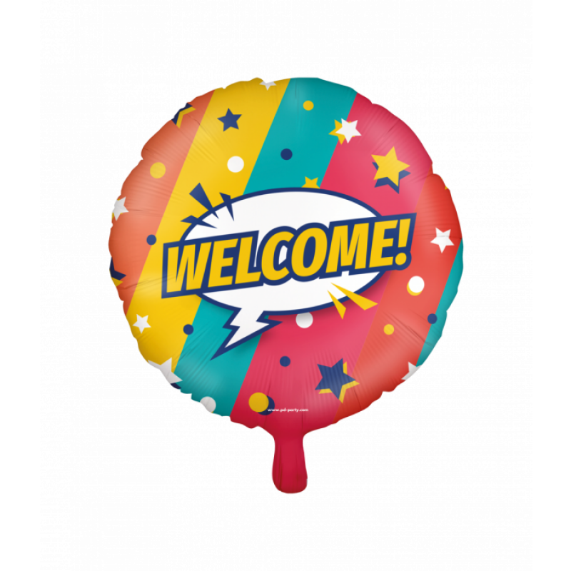 Folie ballon - Welcome