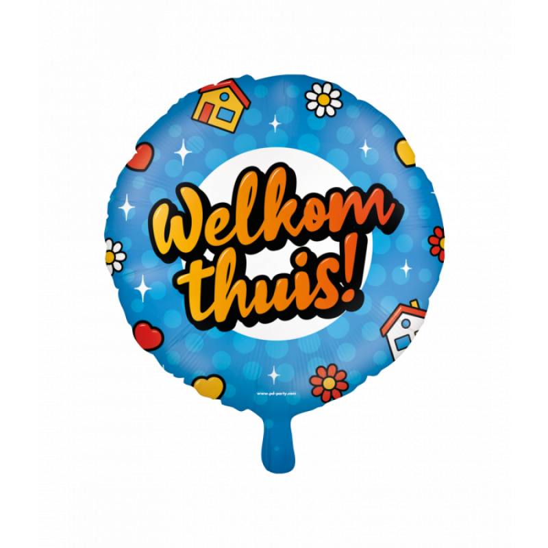 Folie ballon - Welkom thuis