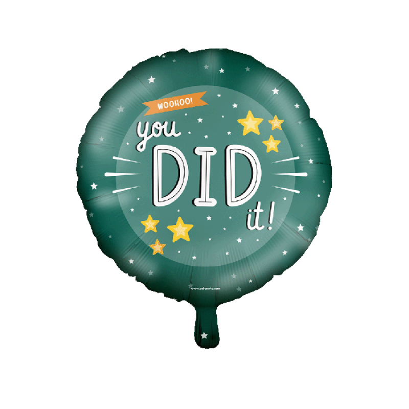 Folie ballon - You did it!