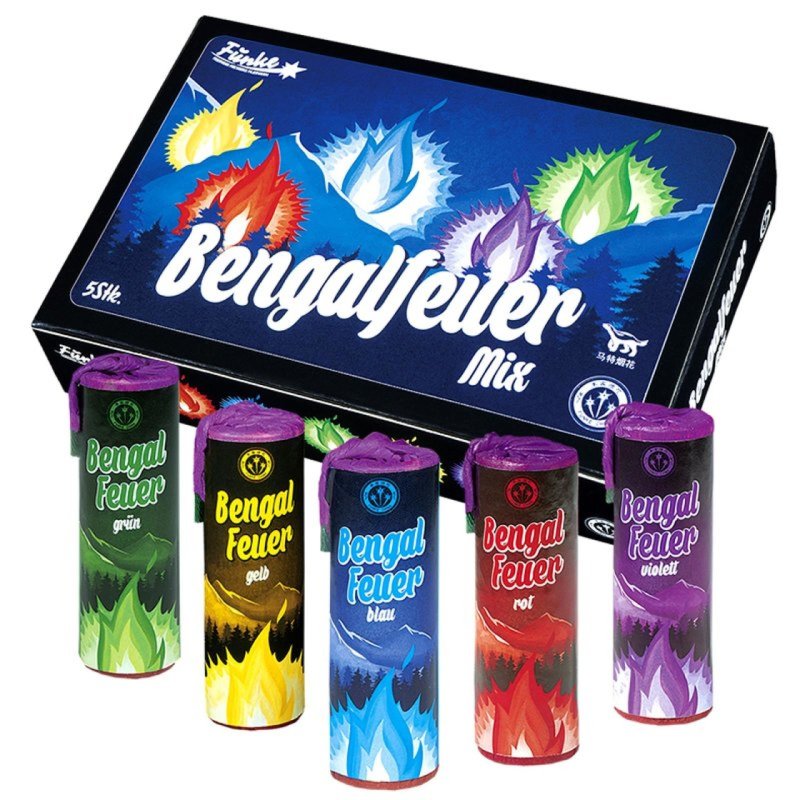 Bengalfeuer Mix (5-Pack)