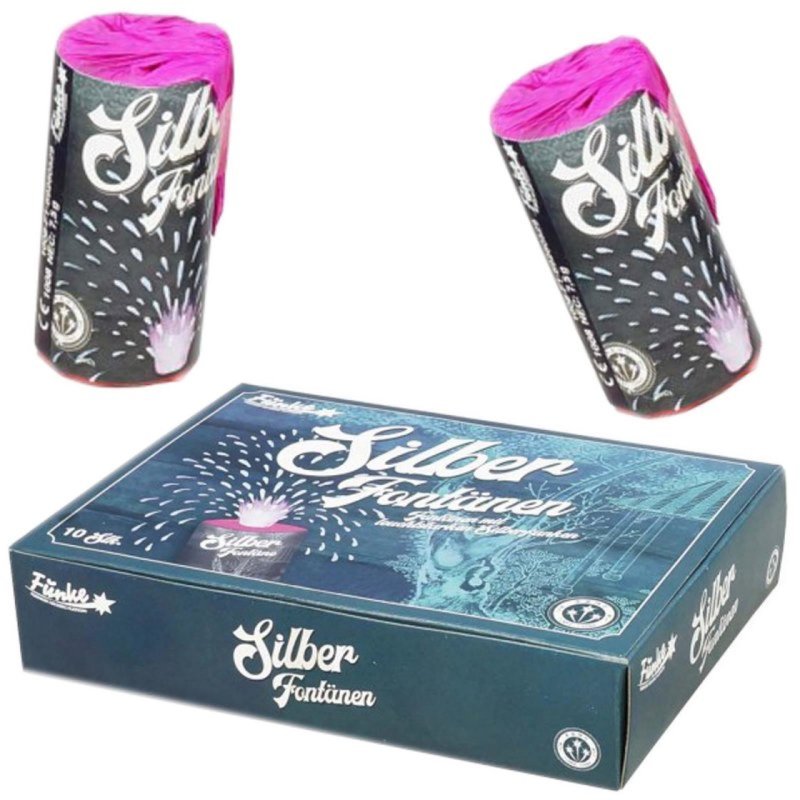 Silberfontänen (10-pack)