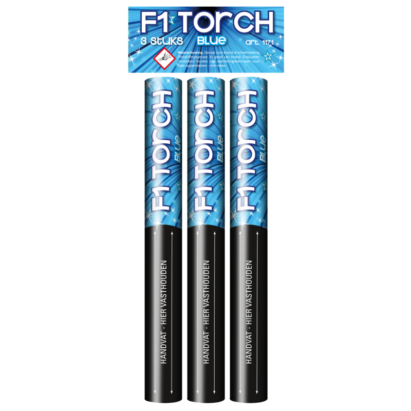 F1 Torch Blauw
