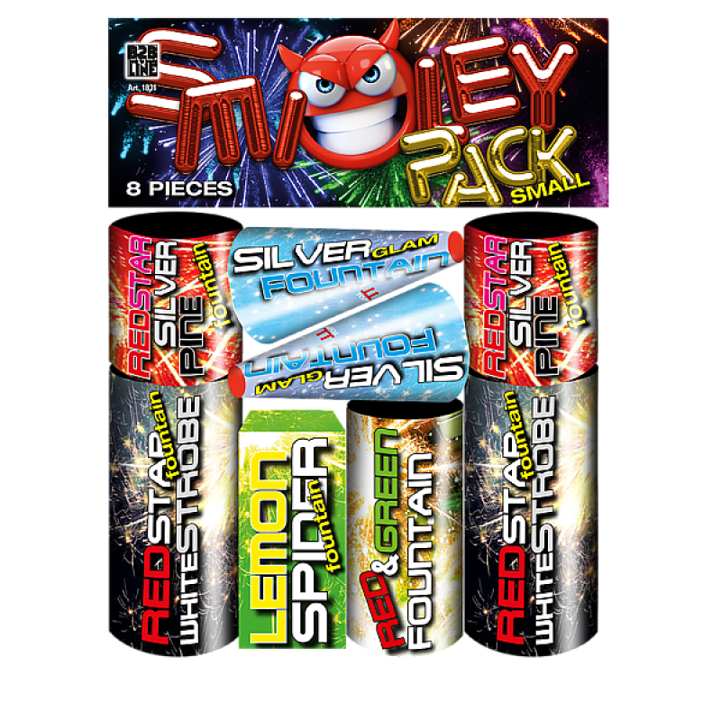 Smiley Pack 6-delig