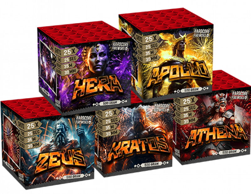 Clash Of The Titans 5x25's