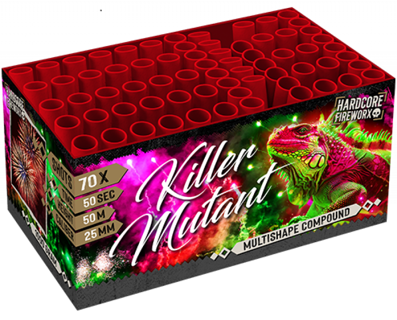 Killer Mutant 70 Shots Multishape Compound