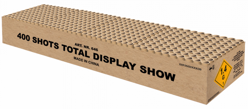 400 Shots Total Display Show