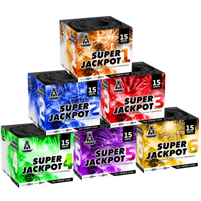 JACKPOT SUPER SIX CAKES