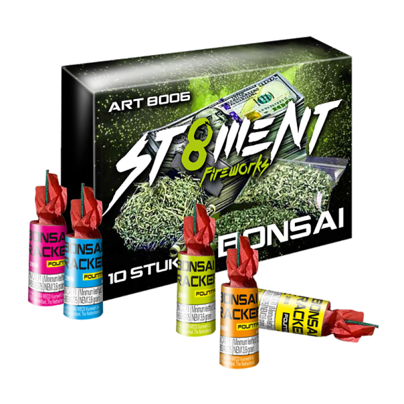 karton Bonsai fonteintjes