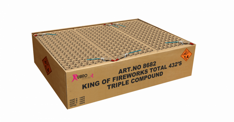 King Of Fireworks 432 shots
