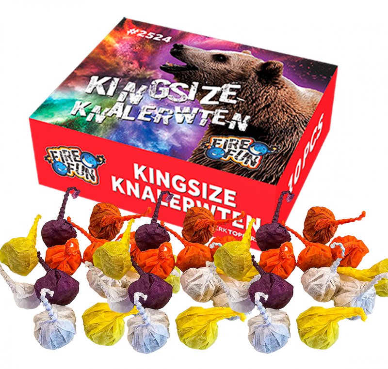 Kingsize Knalerwten Mega Pack (30 stuks)