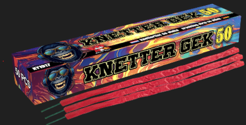 Knettergek 50 stuks