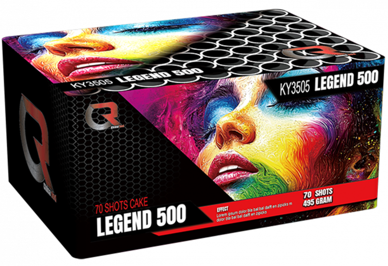 Legend 500 | 70 shots | Art. 3505