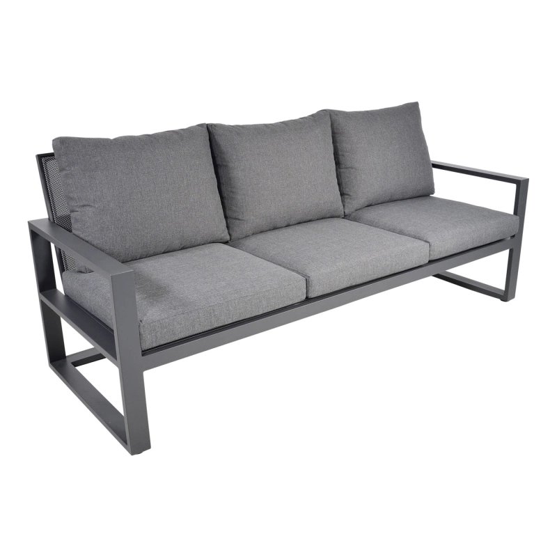Loungebank Pina Colada Negro 209x80cm