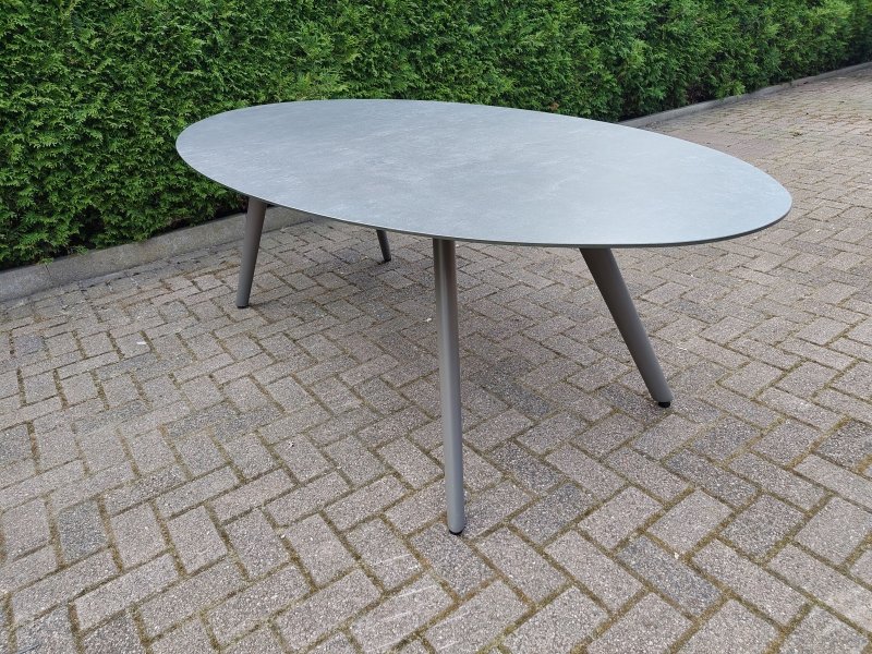 Tafel Mojito Ceramic Pardo Ovaal 240x110 CM
