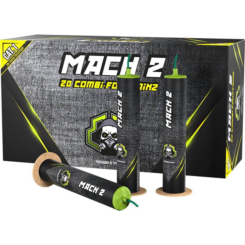 Mach 2 Vuurwerkdrachten