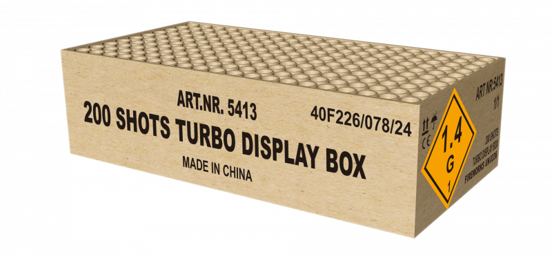 200 Shots Turbo Display Box