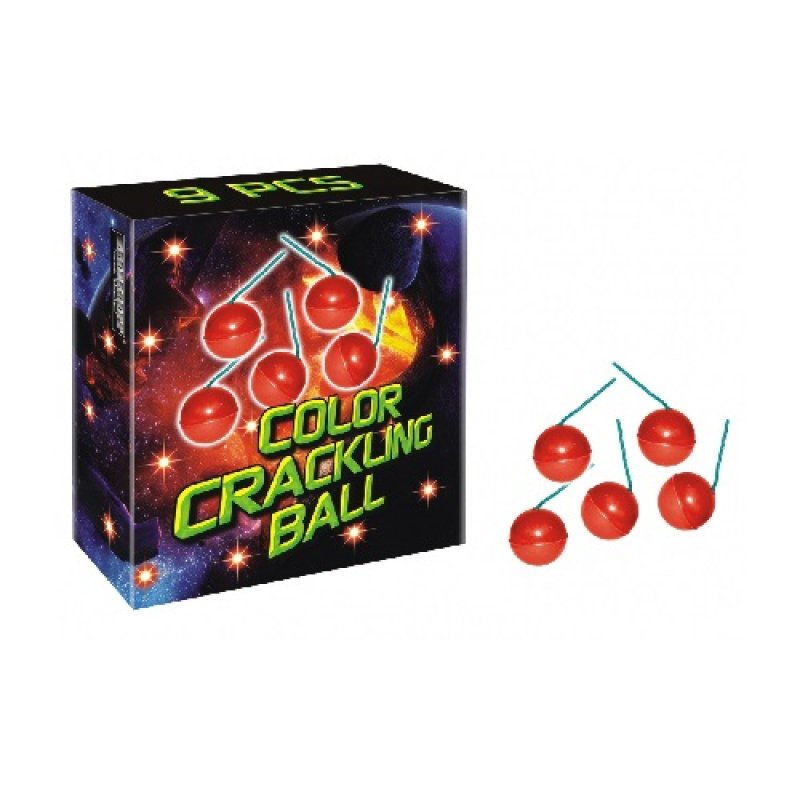 Color Crackling Balls